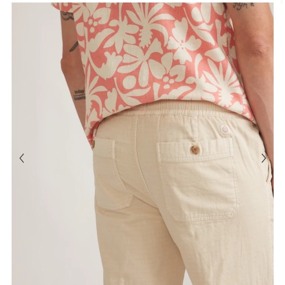 MARINE Layer Saturday stretch Beach Pant in fog XL - Picture 3 of 15